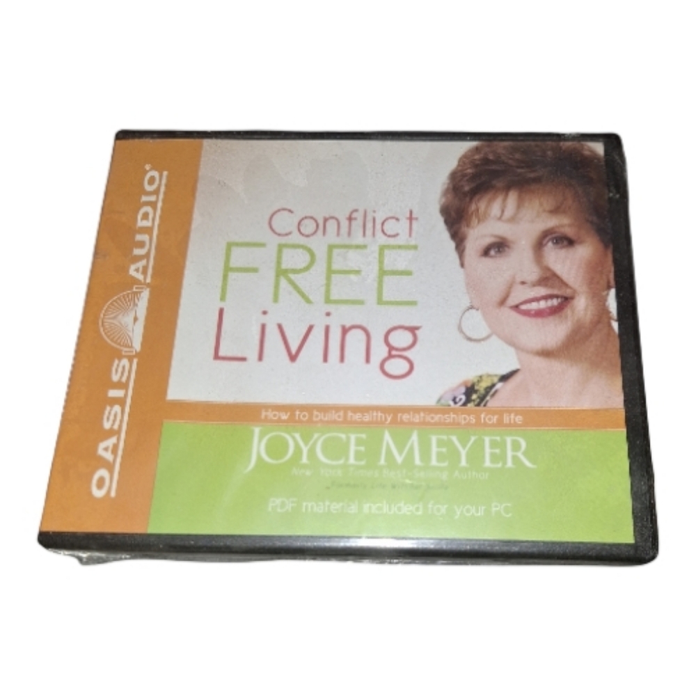 Oasis Audio Conflict Free Living CD Joyce Meyer